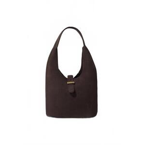 NEW SIMKHAI women's khai suede hobo bag in cacao